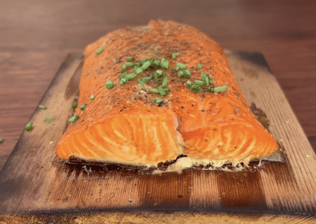 Ginger & Soy Cedar Plank Salmon Recipe
