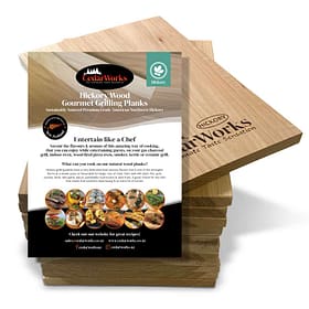 Hickory Wood Gourmet Grilling Planks
