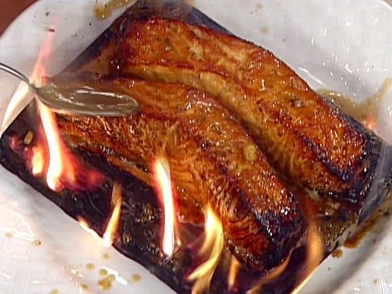 Cedar Planked Salmon Teriyaki